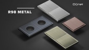 СЕРИЯ R98 METAL: ПРЕМИУМ-ДИЗАЙН С МЕТАЛЛИЧЕСКИМИ АКЦЕНТАМИ