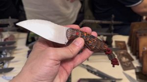 Дмитрий Поршук, ножи с нетривиальным дизайном, выставка «Клинок» edc гор фиксы