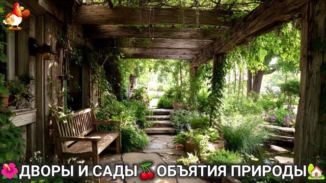 Дворы и сады 🍒 идеи оформления дачи в объятиях природы 🏡 (29) а