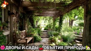 Дворы и сады 🍒 идеи оформления дачи в объятиях природы 🏡 (29) а