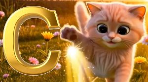 МУЛЬТИК УЧИМ ОЧЕНЬ ВЕСЕЛЫЙ, СКАЗОЧНЫЙ АЛФАВИТ БУКВА ( С ) 🐱 С КОТЕНКОМ АБИ