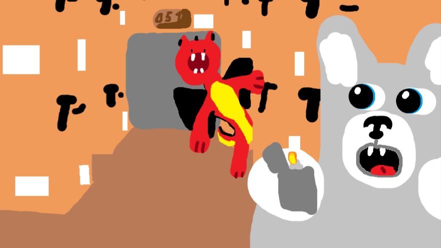 Картонный дорс