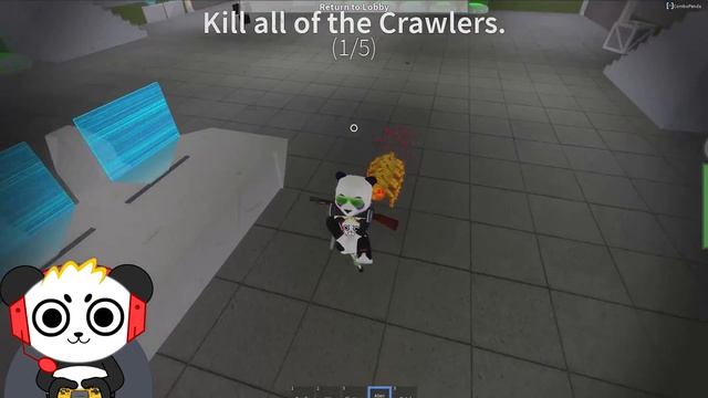 CRAZY AREA 51 ALIEN WANTS TO EAT ME! Let's Play Roblox Alien Story With Combo Panda