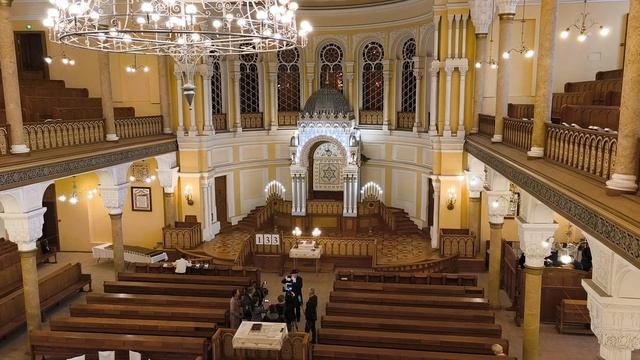 Звуки шофара в Санкт Петербургской хоральной синагоге