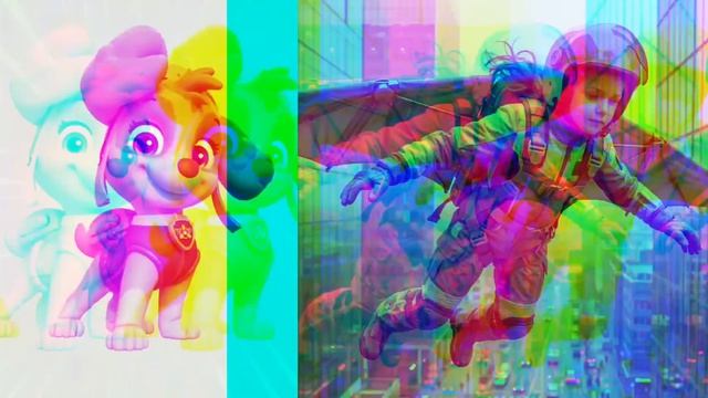 Щенячий патруль Скай Маршал Эверест Гончик Крепышь и Роки как выглядили бы если бы были детьми