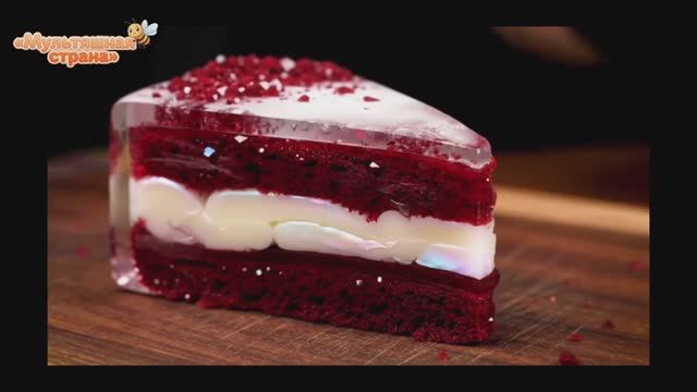 Стеклянные овощи, фрукты, ягоды. Резка АСМР. ИИ-анимация.