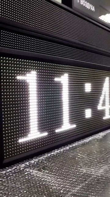 Уличные часы с датчиком температуры и влажности ledmig.ru