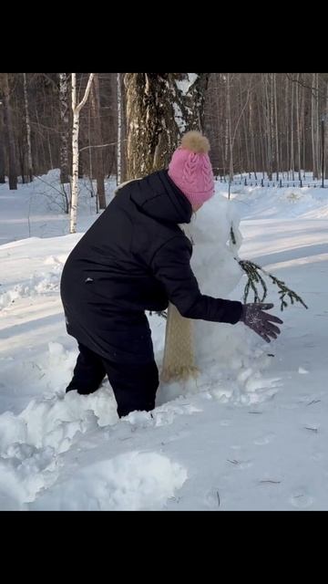 снежные забавы-Снегурочка☃️❄️😍🤩🥰😘💞