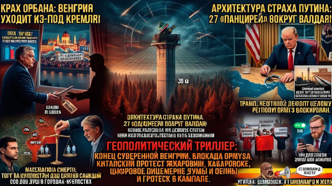 КОНЕЦ ОРБАНА ВЕНГРИЯ ПЕРЕШЛА К ВАШИНГТОНУ! ПУТИН В ПАНИКЕ ОБКЛАДЫВАЕТ ВАЛДАЙ «ПАНЦИРЯМИ»