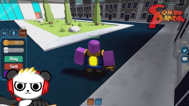 THANOS USED INFINITY SNAP TO DESTROY ME!_ Lets Play as Thanos in Roblox Superhero Simulator