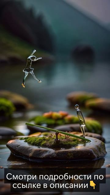 Танцующие капельки воды💦