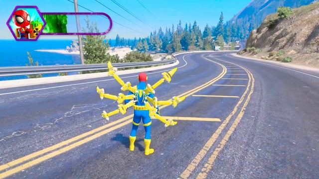 ПРОКАЧАЛ ЧЕЛОВЕКА ПАУКА В СУПЕР МУТАНТА в ГТА 5 ОНЛАЙН GTA 5 ONLINE