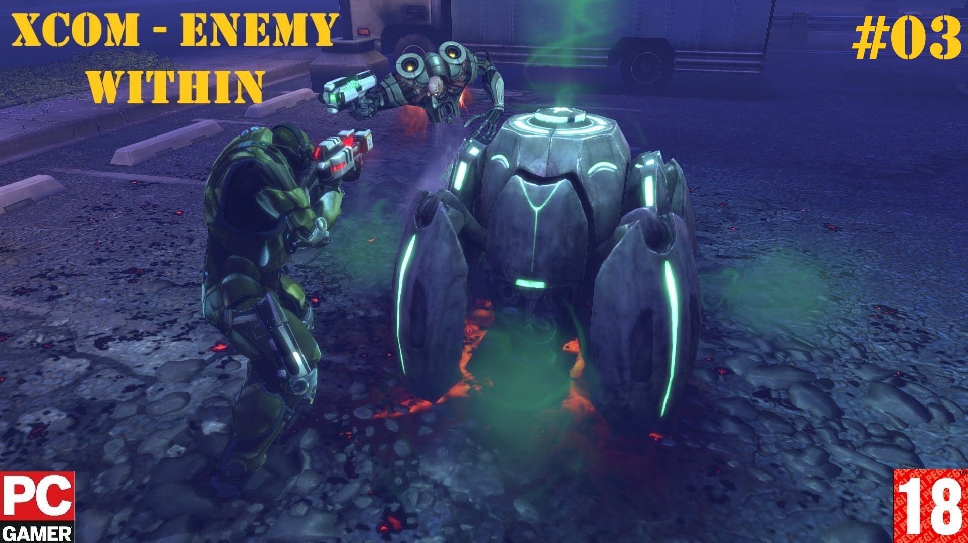 XCOM - Enemy Within (2013) (PC) - Прохождение #03. на Русском.