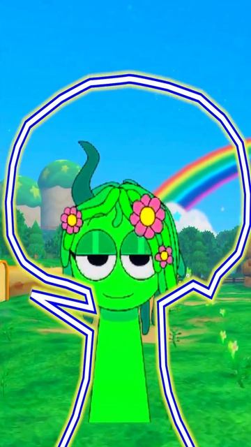 2D Mr. Tree Sprunki #incredibox #sprunki  #horror