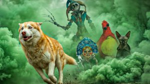 ХАСКИ БУБЛИК ПРОТИВ ВСЕХ МОНСТРОВ! Лучшие мега серии!!