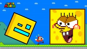 😱🍍 GEOMETRY DASH И ГУБКА БОБ ДЕЛАЮТ ВСЁ!