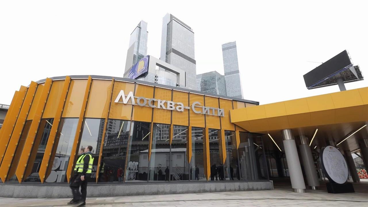 Начал работу городской вокзал Москва-Сити МЦД-1