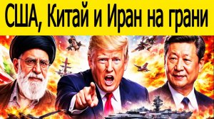 Срочно! Новый глобальный конфликт на пороге США, Китай, Иран