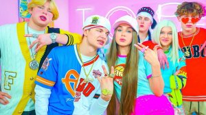 КЛАССНАЯ БАНДА В ШКОЛЕ BUNNY!!! ДИАНА И ДЕВОЧКИ BUNNY В ШОКЕ ОТ ТАКИХ ПАРНЕЙ!!!