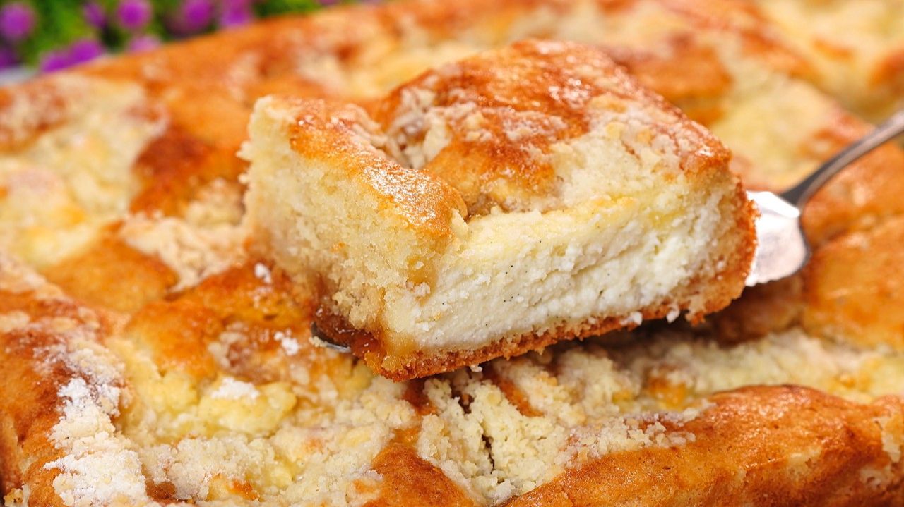 Нежнейший пирог за считанные минуты! Просто и очень вкусно!