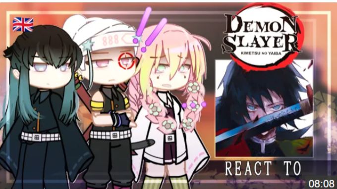 Hashiras React To Giyuu Tomioka, Giyushino, Kny, Gacha Club