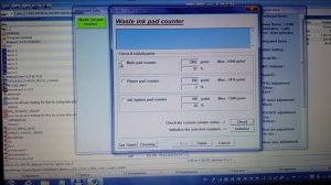 Epson L3258 сброс поглотителя чернил