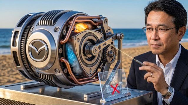 Как работает роторный двигатель Mazda — и почему он ломает все привычные правила
