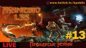 🔴 ЛЕГЕНДА, НО КАК В ПЕРВЫЙ РАЗ! Проклятые земли: мод ЖАМЕВЮ 1.35 (Evil Islands) | Прохождение #13