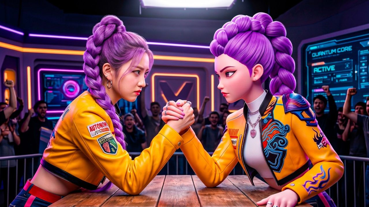 Матч по армрестлингу ОХОТНИКОВ на ДЕМОНОВ KPOP в РЕАЛЬНОЙ ЖИЗНИ 🎵