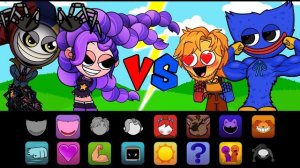 Poppy PlayTime 5 Sprunki Mod СПРУНКИ Battles — прототип и Лили против игрока и Хагги Вагги