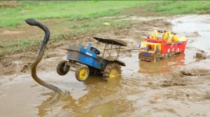 Машинки_Игрушки_Трактор_Грузовые_Гонки_Самосвал_Эксковатор_Камаз_Кран_