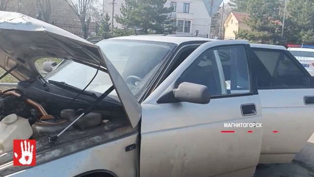 В Магнитогорске девятиклассник взял машину умершего отца и устроил два ДТП.