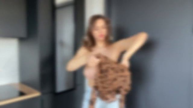 4K Arianna Evans’ Transparent Fashion Try On Elegant & Edgy Full HD