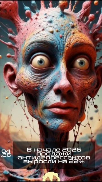 В начале 2026 продажи антидепрессантов выросли на 22%