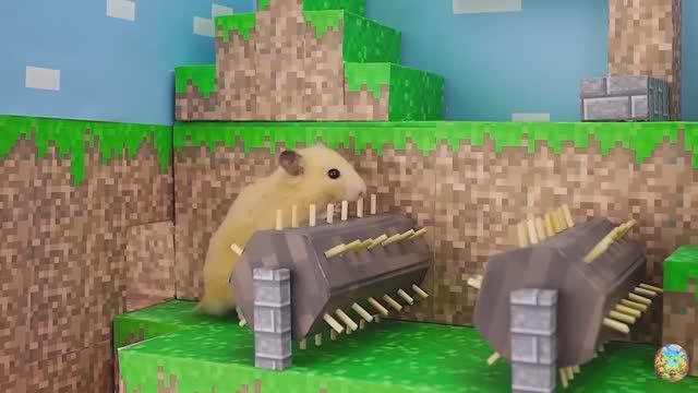 Хомячок убегает из опасного цветочного лабиринта! 9 часть