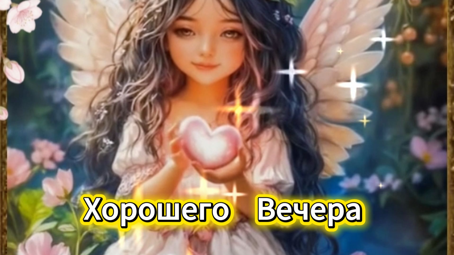 Хорошего вечера и доброй ночи: открытки с добрым вечером | Домохозяйка Ната