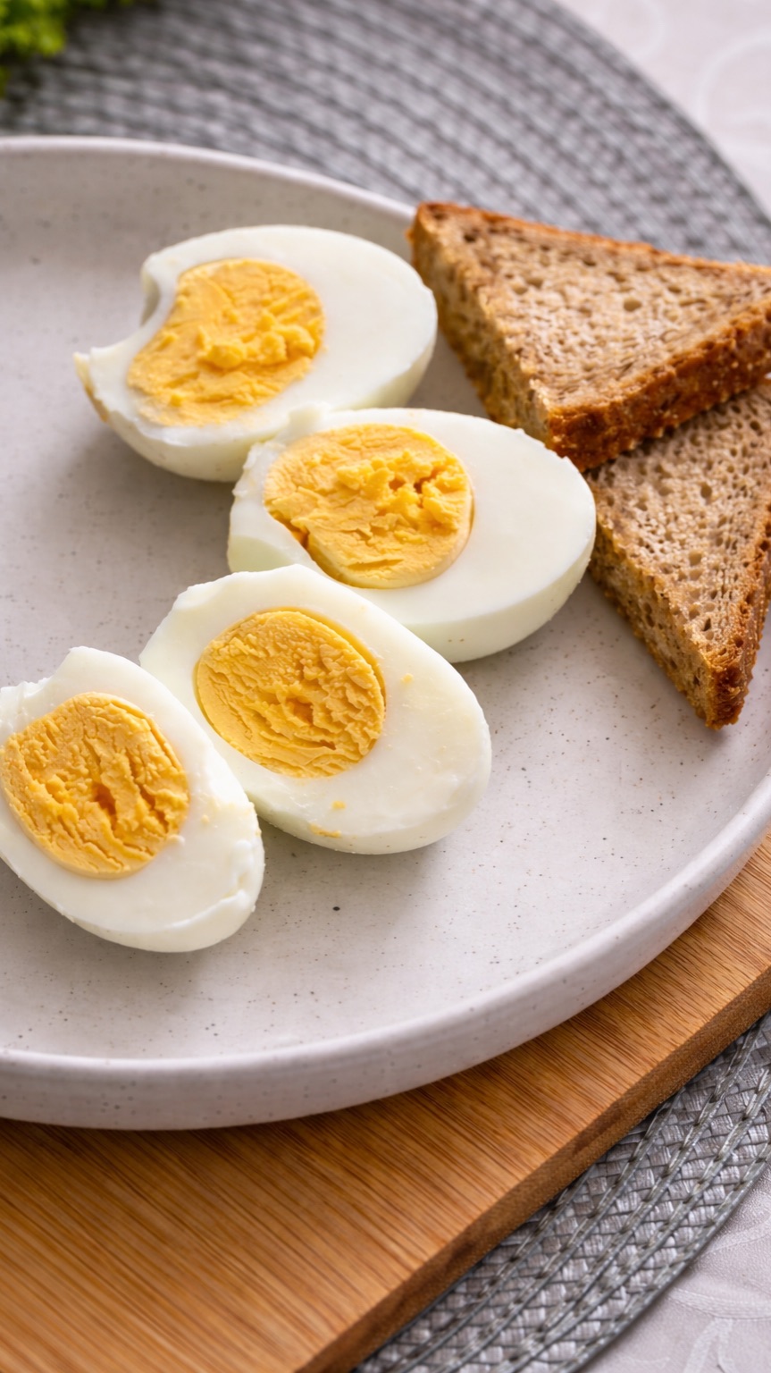 вареные яйца без воды 