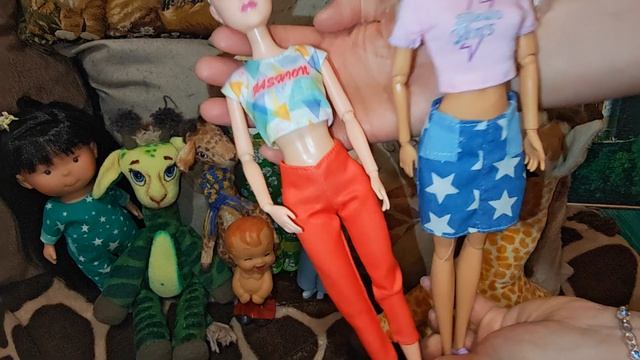 Видео благодарности подружке по куклохобби и переписке Верочке Федотовой за кукольный антидепрессант