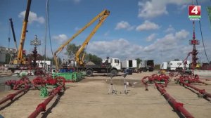 «Белоруснефть» первой в СНГ применила технологию Zipper Frac // Беларусь 4 Гомель