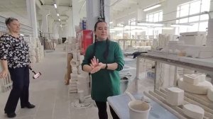 ЭКСКУРСИЯ ПО ЗАВОДУ ГЖЕЛЬ 1. ЛИТЬЕВОЙ ЦЕХ