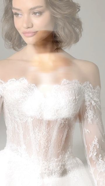 Свадебное платье Девиль из коллекции Secret Wish 2025 от бренда Габбиано