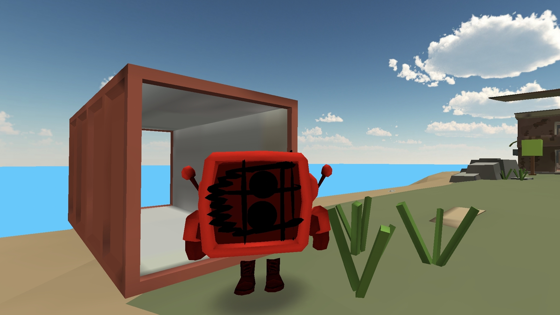 ТУТОР НА СКИН РОБОТ .EXE 666 В CHICKEN GUN!!!