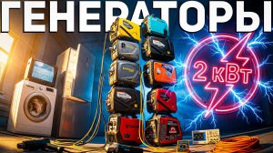 Инверторные ГЕНЕРАТОРЫ 2 кВт — КАКОЙ ЛУЧШЕ?