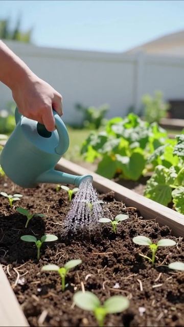 Уход за растениями: как правильно поливать садоводство растения огород