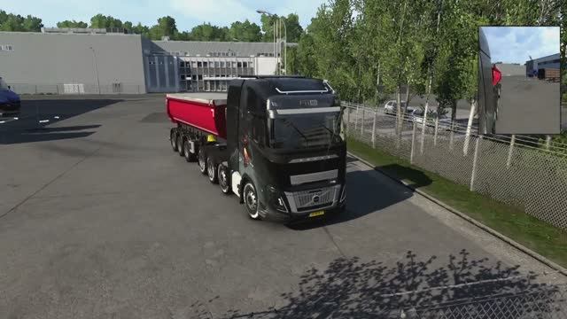 ETS2 Ганновер - Кёльн дождливо
