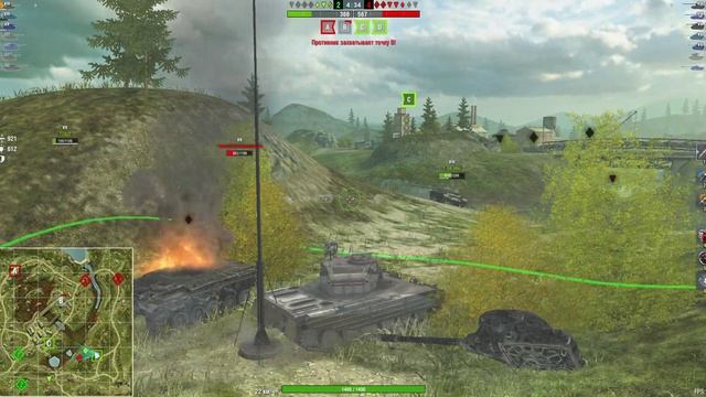 WoT Blitz Делал все сам. союзники ничемные попались к сожалению! #22