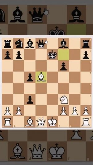 Знаменитая ловушка в принятом Ферзевом гамбите с необычной жертвой белой пешки на _d5_