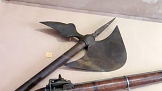 Боевой персидский топор XVIII-го века