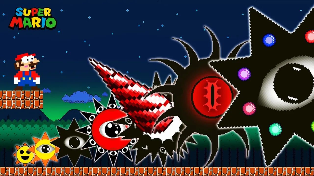 😱☀️ МАРИО ПРОТИВ ЭВОЛЮЦИИ SPRUNKI МИСТЕРА СОЛНЦА (НОВЫЕ ФАЗЫ)