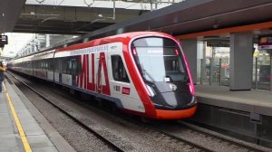 В столице открылся новый городской вокзал Москва-Сити.